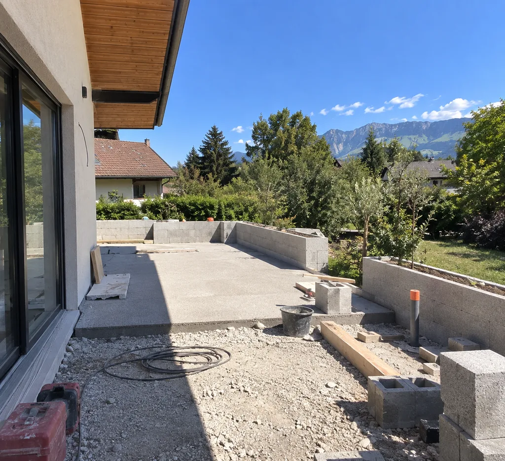 Rénovation et second œuvre à Annecy — prestation